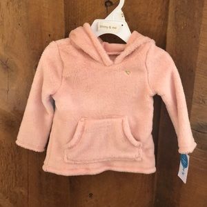 Baby girl 12m hooded sweatshirt